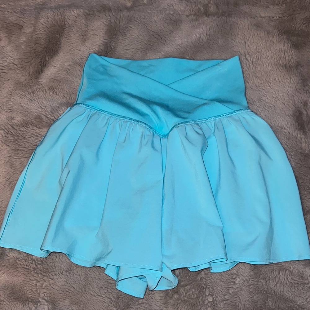Aerie Light Blue Skort